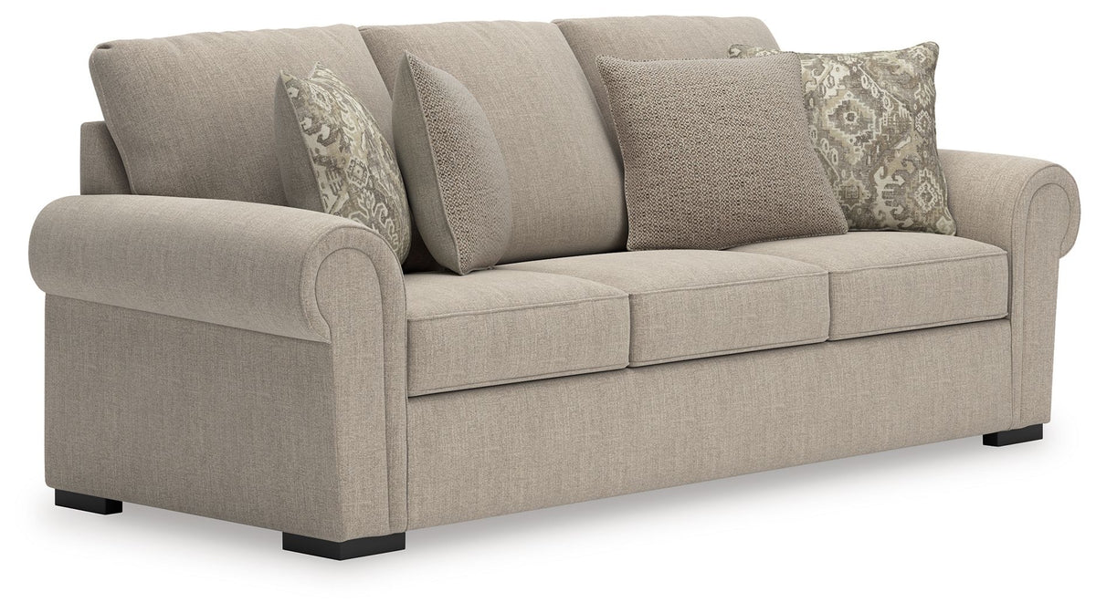 Sararose - Sofa - Heather – Stationary Sofas