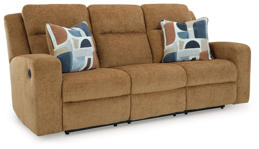 Kanlow - Reclining Sofa - Honey by Ashley – Reclining Sofas