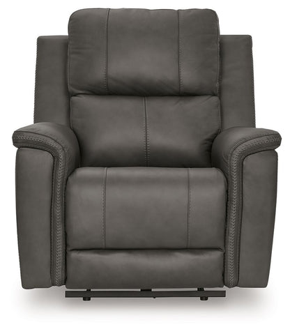 Bleckley - Power Recliner With Adjustable Headrest by Ashley – view 6