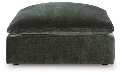 Carriage View - Oversized Accent Ottoman - Jade – view 3