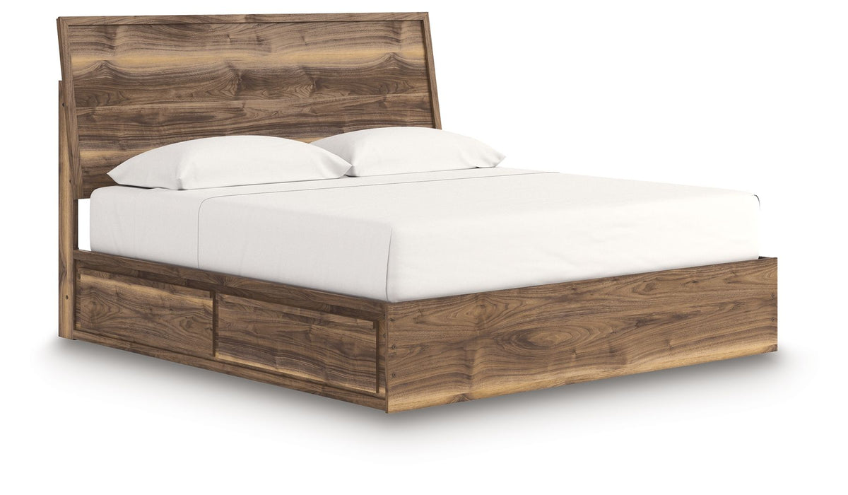 Chirason - Panel Bed With Storage by Ashley – Storage Beds
