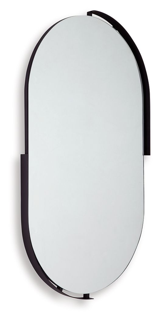 Valkings - Accent Mirror - Black by Ashley – view 4