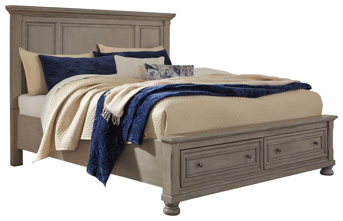 Lettner - Panel Storage Bed by Ashley – Storage Beds