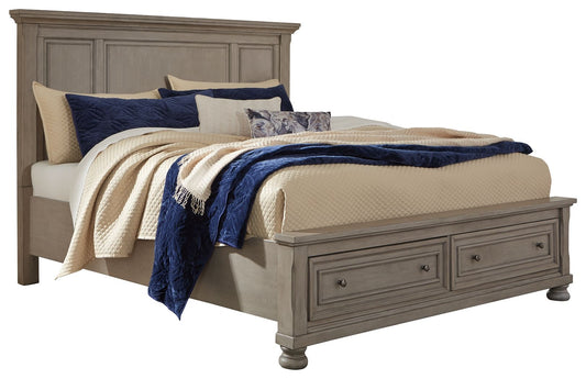 Lettner - Panel Storage Bed by Ashley – Storage Beds