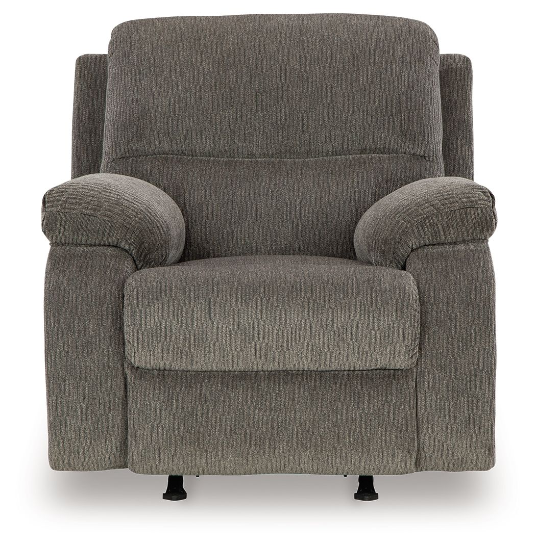 Scranto - Rocker Recliner - Brindle by Ashley – view 3