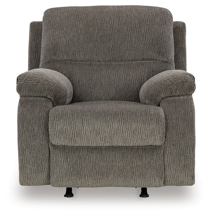 Scranto - Rocker Recliner - Brindle by Ashley – view 3