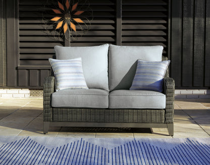 Elite Park - Loveseat With Cushion - Gray by Ashley – view 3