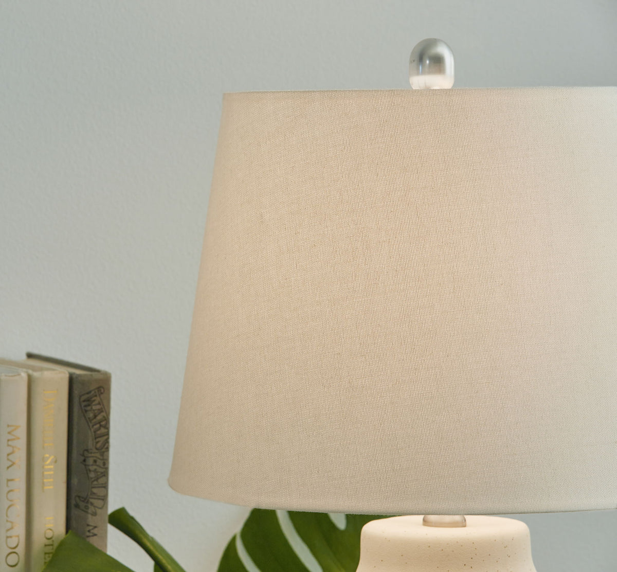 Afener - Ceramic Table Lamp (Set of 2) - Blue / Beige by Ashley – view 4