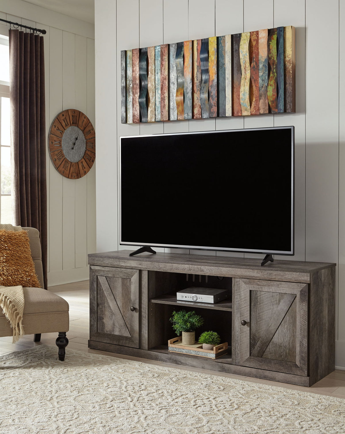Wynnlow - TV Stand With Fireplace Option by Ashley – view 7