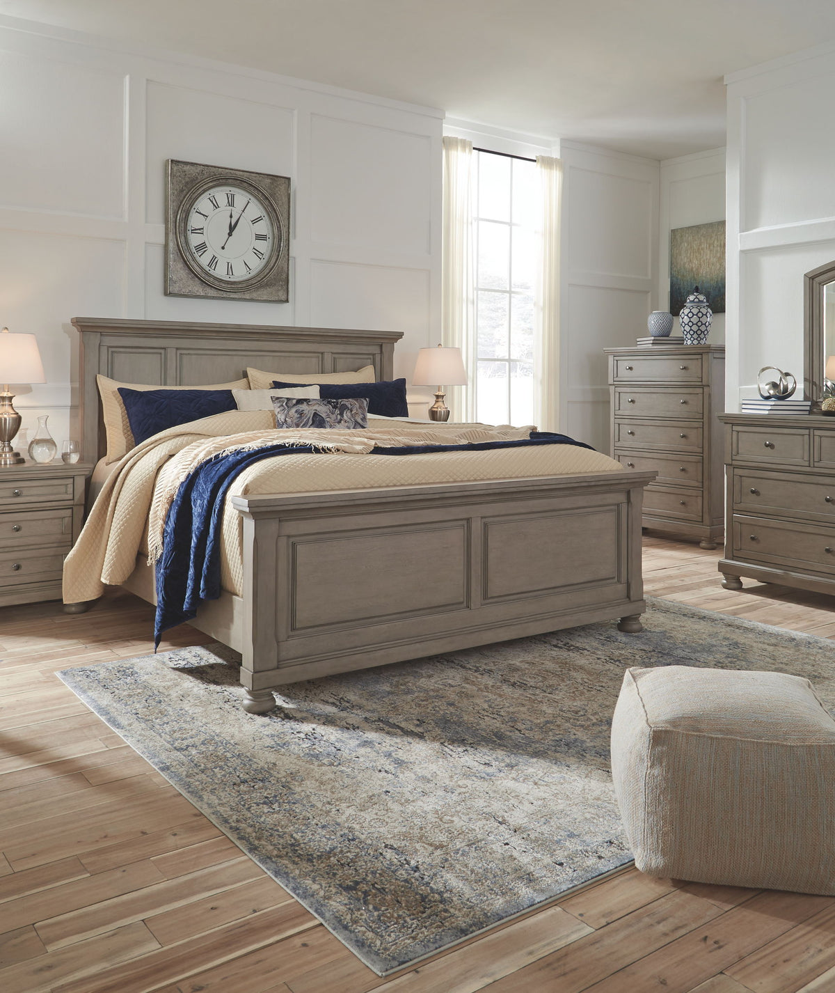 Lettner - Panel Bedroom Set by Ashley – 6 Piece Bedroom Sets