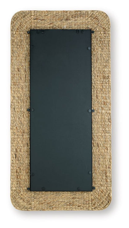 Norigan - Floor Mirror - Natural by Ashley – view 2