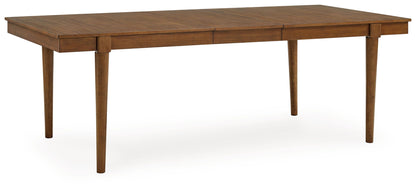 Lyncott - Rectangular Dining Room Extension Table - Brown by Ashley – view 4