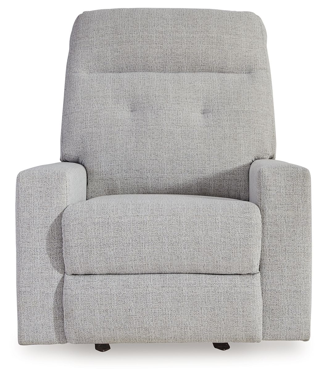 Skillins - Rocker Recliner - Stone by Ashley – view 3
