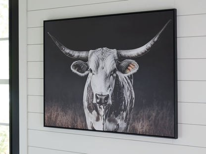 Harlandale - Wall Art - Black / White / Brown by Ashley – view 3