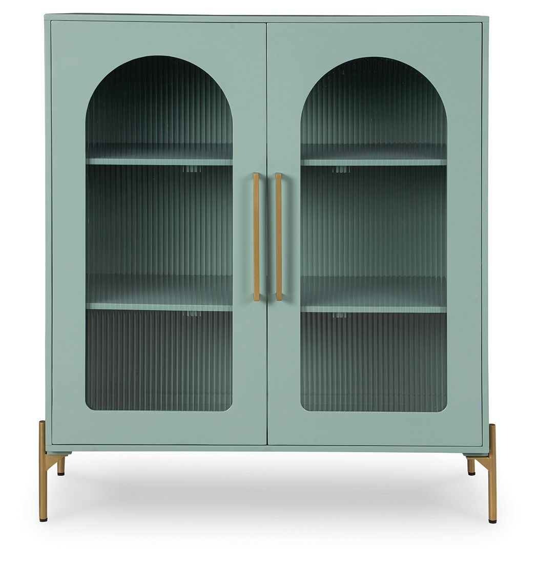 Adwen - Accent Cabinet - Light Green by Ashley – view 3
