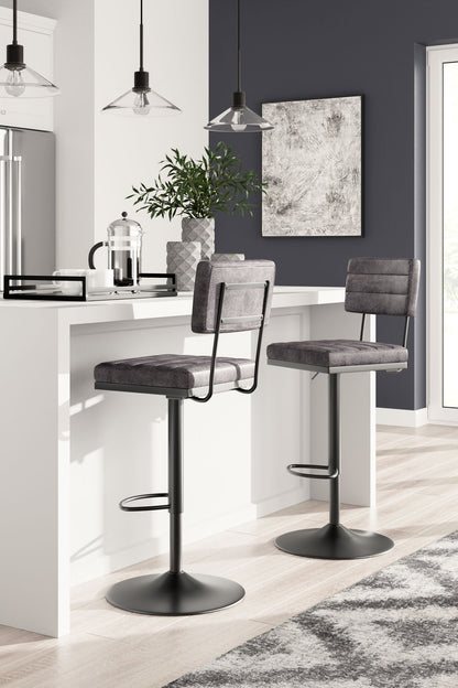 Strumford - Tall Swivel Barstool (Set of 2) by Ashley – view 3