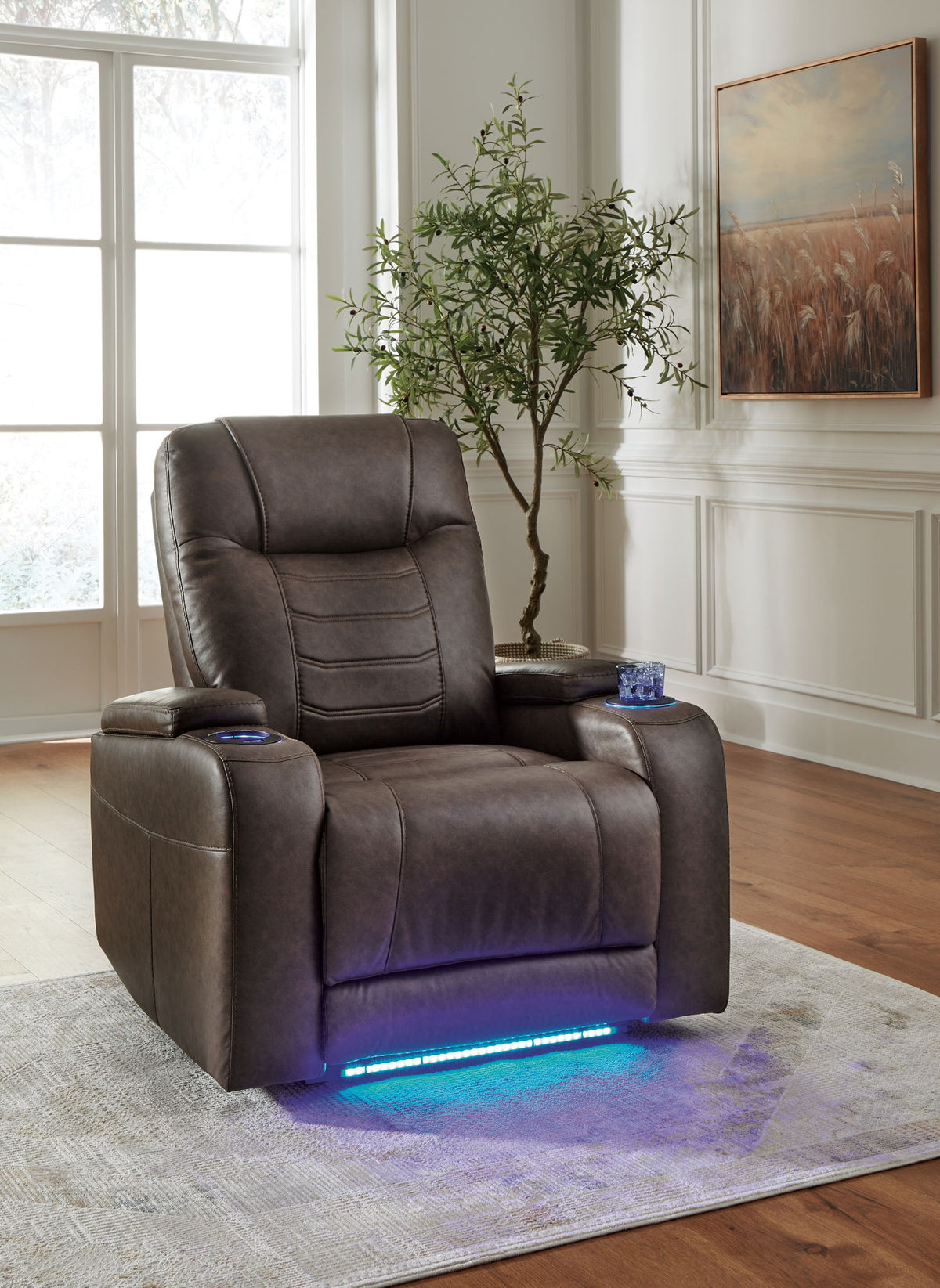 Schooner Rocks - Power Recliner / Adj Headrest by Ashley – view 6