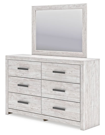 Cayboni - Dresser And Mirror - Whitewash by Ashley – view 4