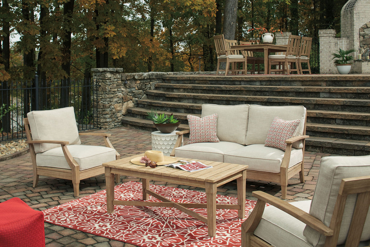 Clare View - Lounge Set by Ashley – 3 Piece Outdoor Sets
