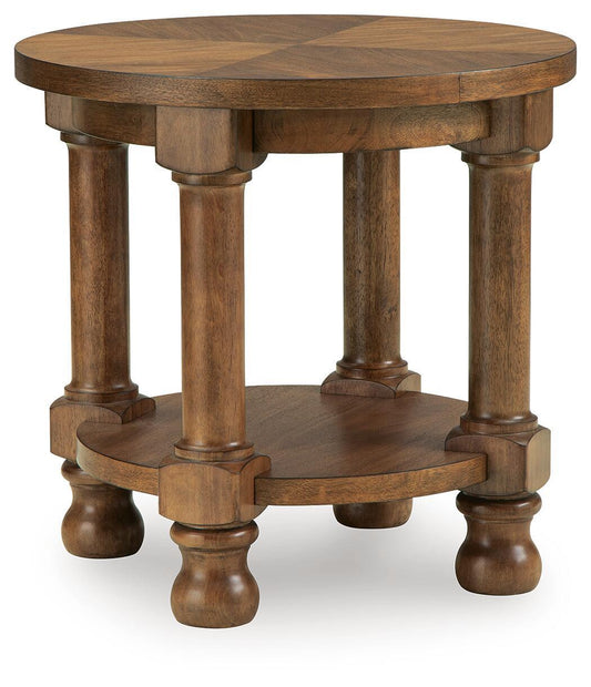Chadworth - Round Table by Ashley – End Tables
