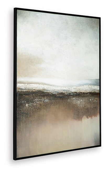 Siaking - Wall Art - Brown / Gray / White by Ashley – view 2