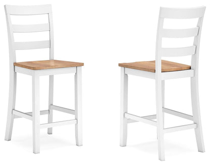 Gesthaven - Barstool (Set of 2) by Ashley – view 3