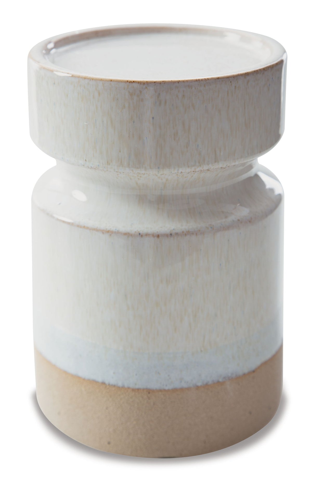 Hurston - Candle Holder Set (Set of 3) - Ivory / Brown by Ashley – view 4
