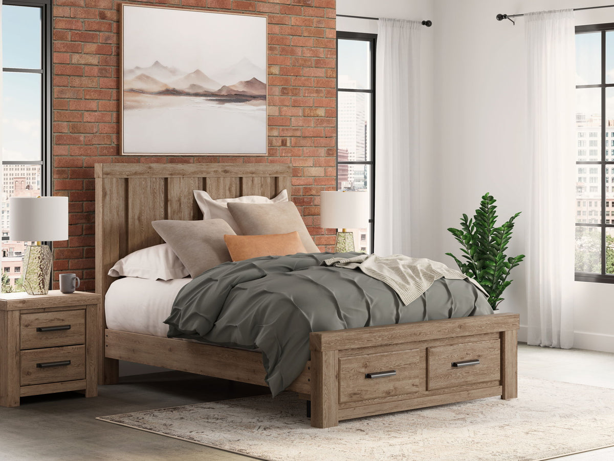 Oliandon - Panel Storage Bed by Ashley – view 2