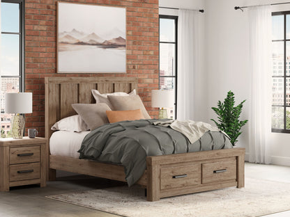 Oliandon - Panel Storage Bed by Ashley – view 2