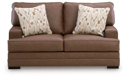 VillaCourt - Loveseat - Caramel – view 4