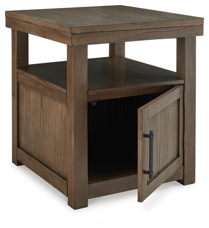 Boardernest - Rectangular End Table - Brown by Ashley – view 3