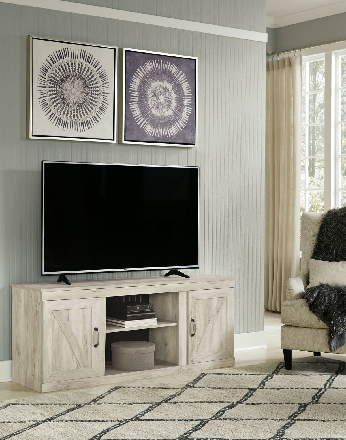 Bellaby - TV Stand W/Fireplace Option by Ashley – view 6
