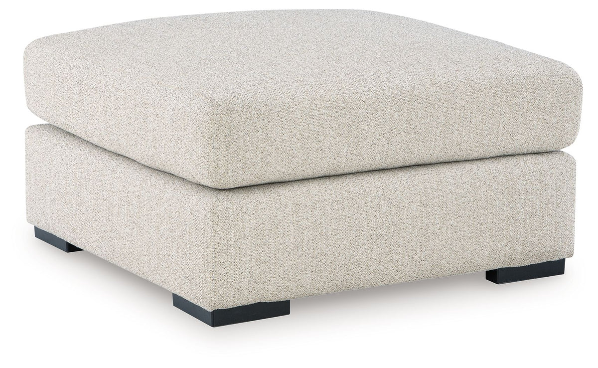 LaureLGrove - Oversized Accent Ottoman - Pebble – Accent Ottomans