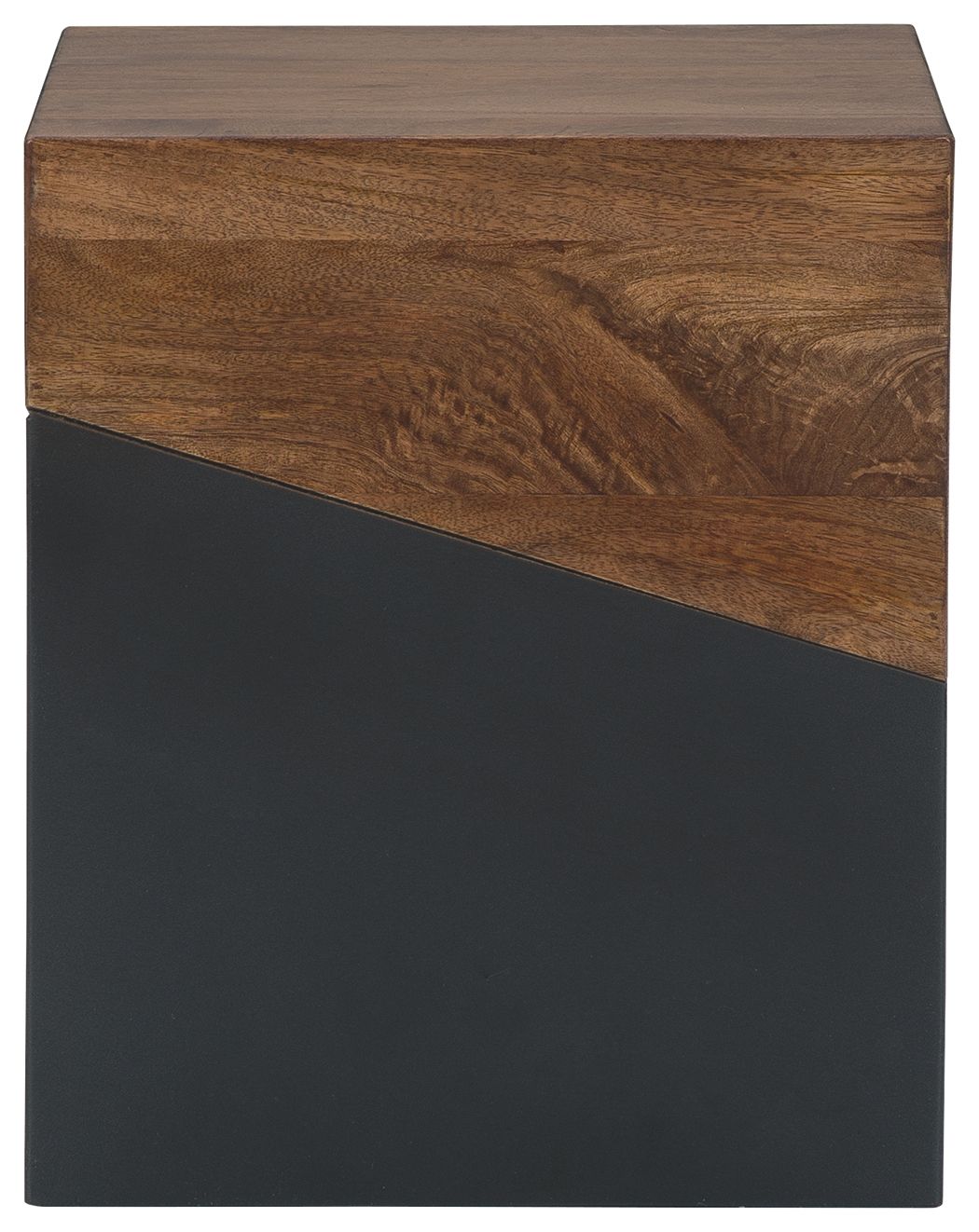 Trailbend - Accent Table - Brown / Gunmetal by Ashley – view 3