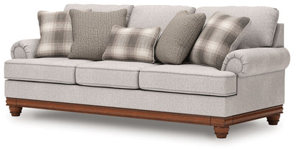 Clearbrooke - Sofa - Sandstone by Ashley – Stationary Sofas