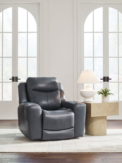 Bexhurst - Power Recliner With Adjustable Headrest by Ashley – view 5