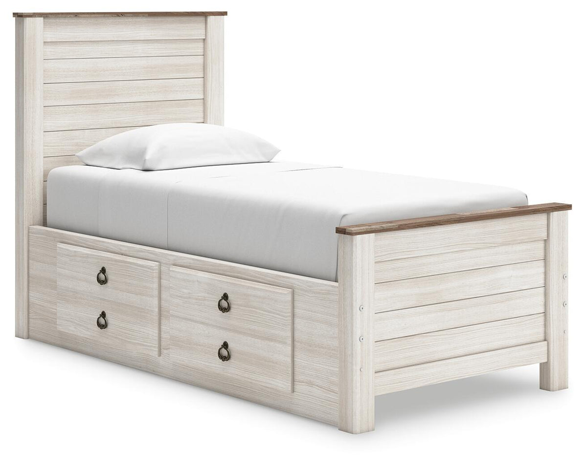 Willowton - Panel Bed by Ashley – view 4