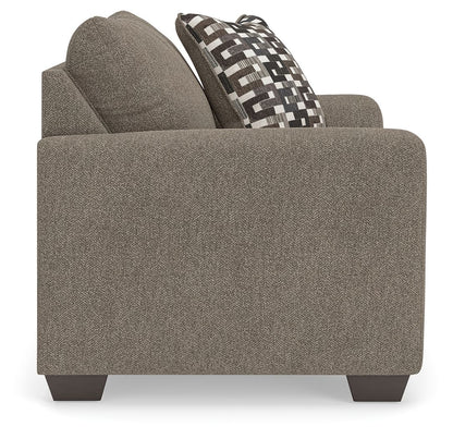 Triston-Peaks - Chair And A Half - Suede – view 4