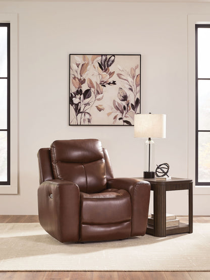 Bexhurst - Power Recliner With Adjustable Headrest by Ashley – view 6