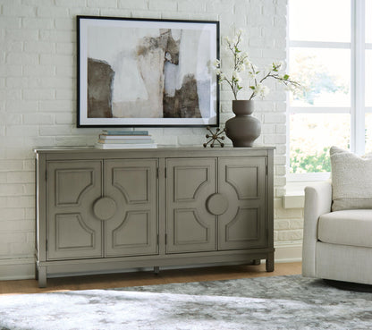 Darlock - Accent Cabinet - Warm Gray by Ashley – view 2