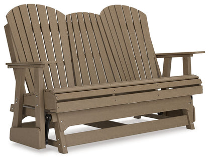 Hyland Wave - Glider Loveseat by Ashley – view 3