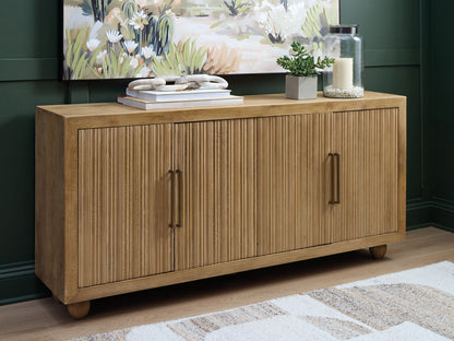 Niam - Accent Cabinet - Light Antique Beige by Ashley – view 4