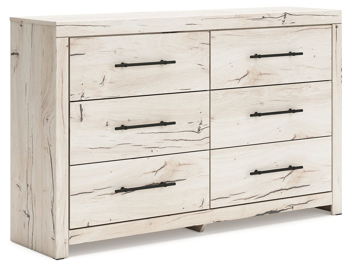 Lawroy - Six Drawer Dresser - Light Natural – Dressers