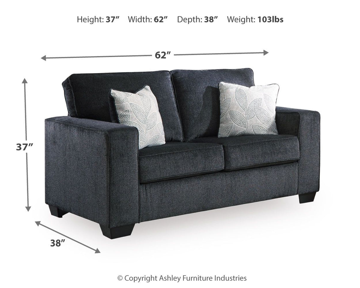 Altari - Stationary Loveseat by Ashley – view 7