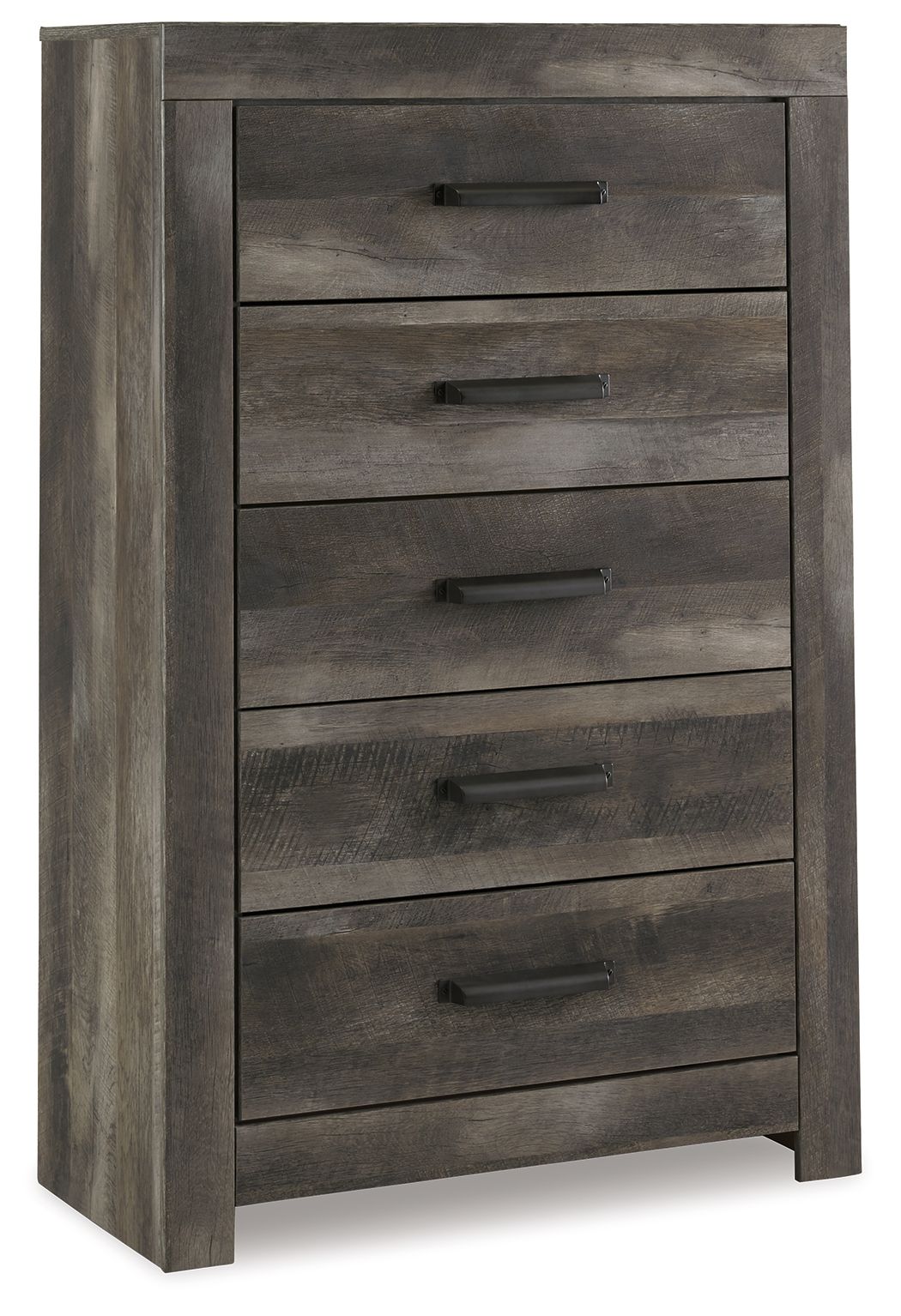 Wynnlow - Five Drawer Chest - Gray by Ashley – Accent Chests
