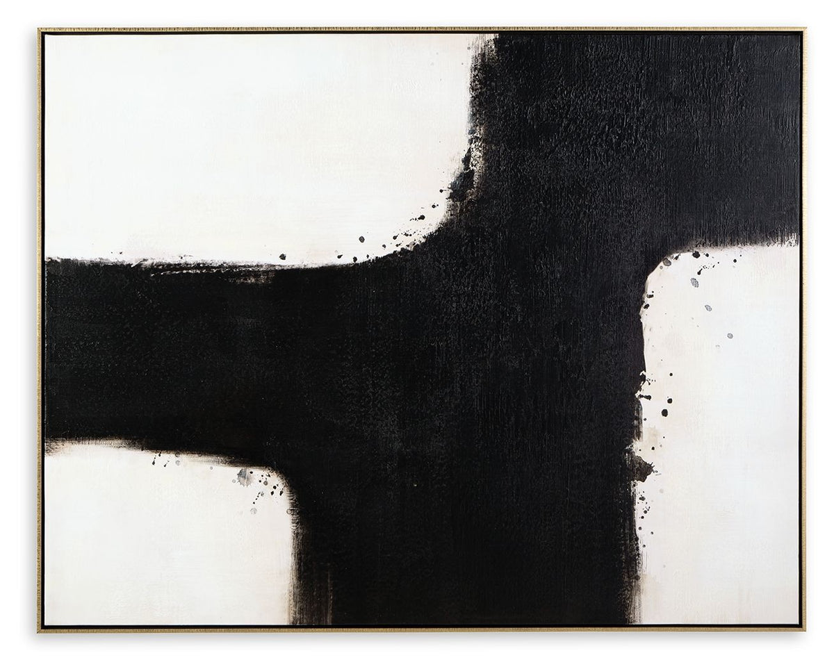 Reighlea - Wall Art - Black / White by Ashley – Canvas Art