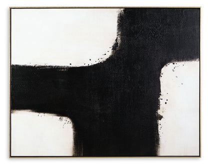 Reighlea - Wall Art - Black / White by Ashley – Canvas Art