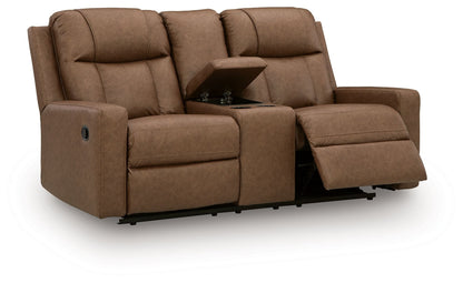 Mackmenville - Double Reclining Loveseat With Console – view 7