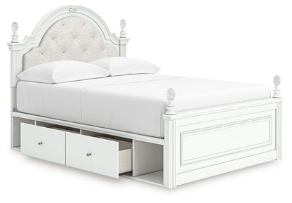 Kozlani - Upholstered Panel Storage Bed by Ashley – view 4