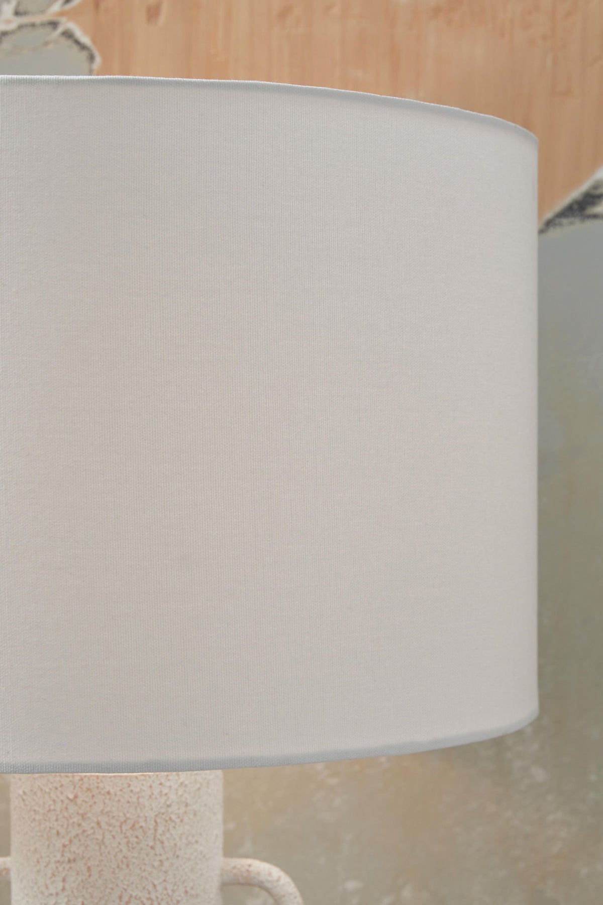 Perringhill - Metal Table Lamp - Distressed White by Ashley – view 2